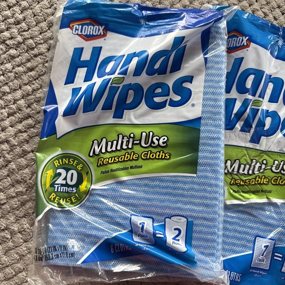 Handi Wipes packs clorox